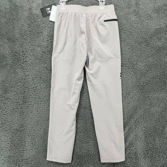 NWT under Armour Boys Unstoppable Tapered pants Sz Y Medium $60 Gray - Picture 5 of 5